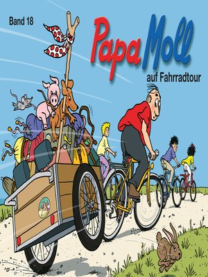 cover image of Papa Moll auf Fahrradtour